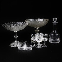 Glasservisdelar