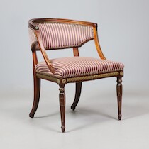 Baljfåtölj Gustaviansk