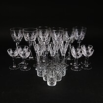 Glasservisdelar