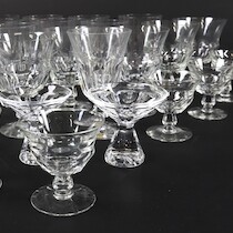 Glasservisdelar