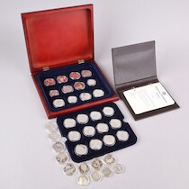 Silvermyntsamling