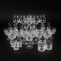 Glasservisdelar