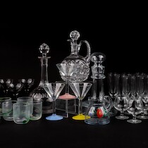 Glasservisdelar