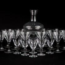Glasservisdelar