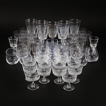 Glasservisdelar