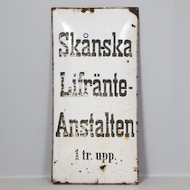 Emaljskylt